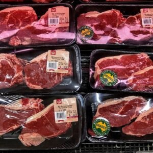 Entrecôte de bœuf (le kg)